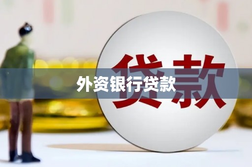 望牛墩外资银行贷款