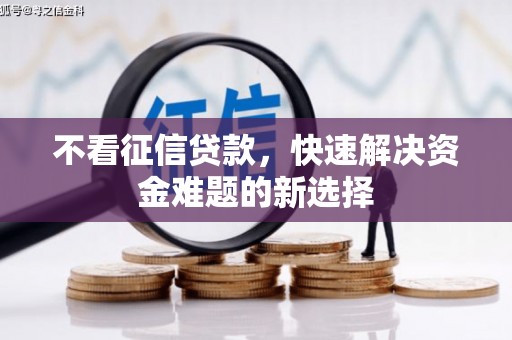 望牛墩不看征信贷款，快速解决资金难题的新选择