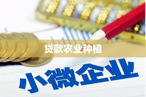 望牛墩贷款农业种植