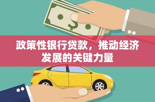 望牛墩政策性银行贷款，推动经济发展的关键力量