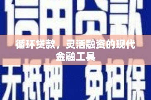 望牛墩循环贷款，灵活融资的现代金融工具
