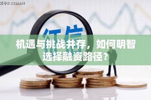 望牛墩机遇与挑战并存，如何明智选择融资路径？