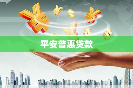 望牛墩平安普惠贷款